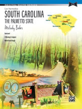 South Carolina the Palmetto State piano sheet music cover